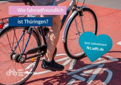 Befragung des Allgemeinen Deutsche Fahrrad-Club (ADFC) bis 30. November 2026