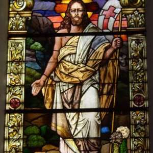 Fensterbild Jesus