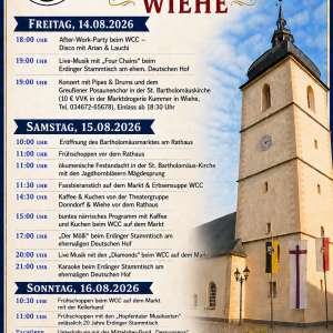 Programm komplettes Wochenende